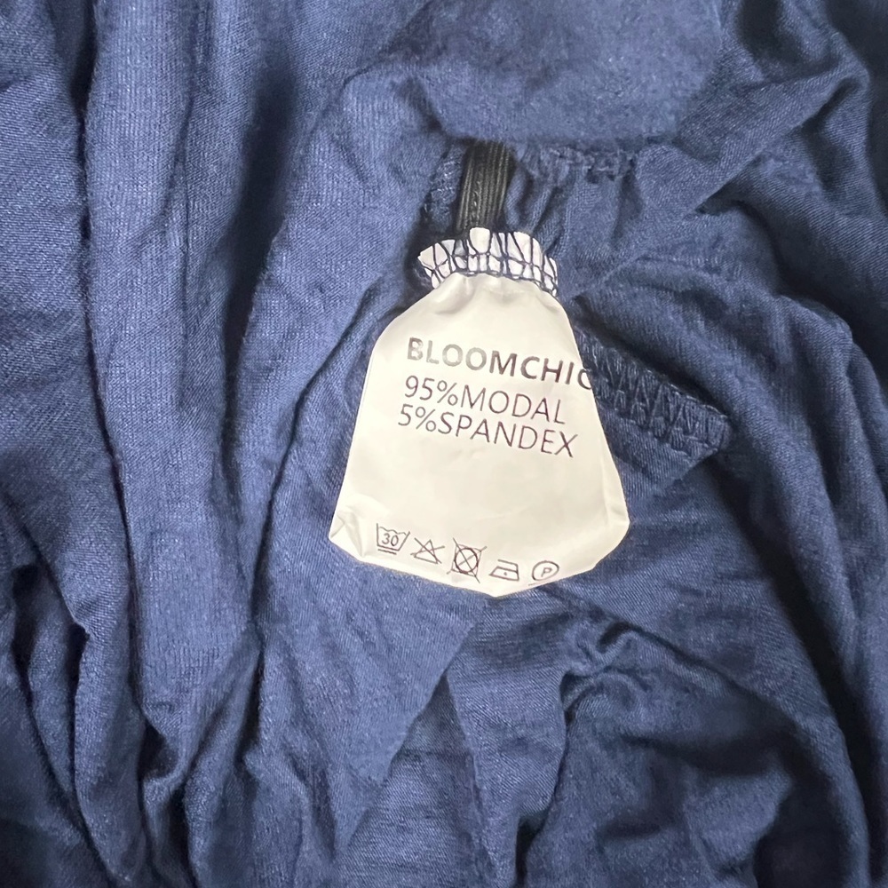 Bloomchic Solid Gathered Button Dolman Sleeve Wra… - image 13